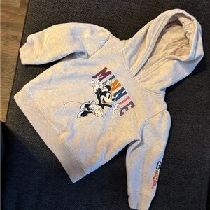 GAP Kids Minnie Mouse Cream Hoodie